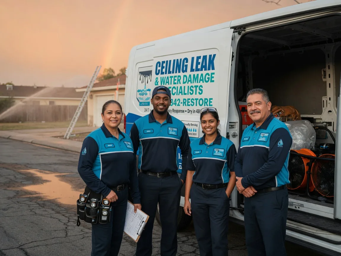 Ceiling Leak Cleanup company in Pep, TX